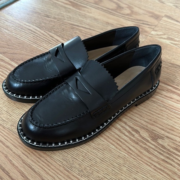 SCHUTZ Christie Leather Flats - Picture 1 of 5